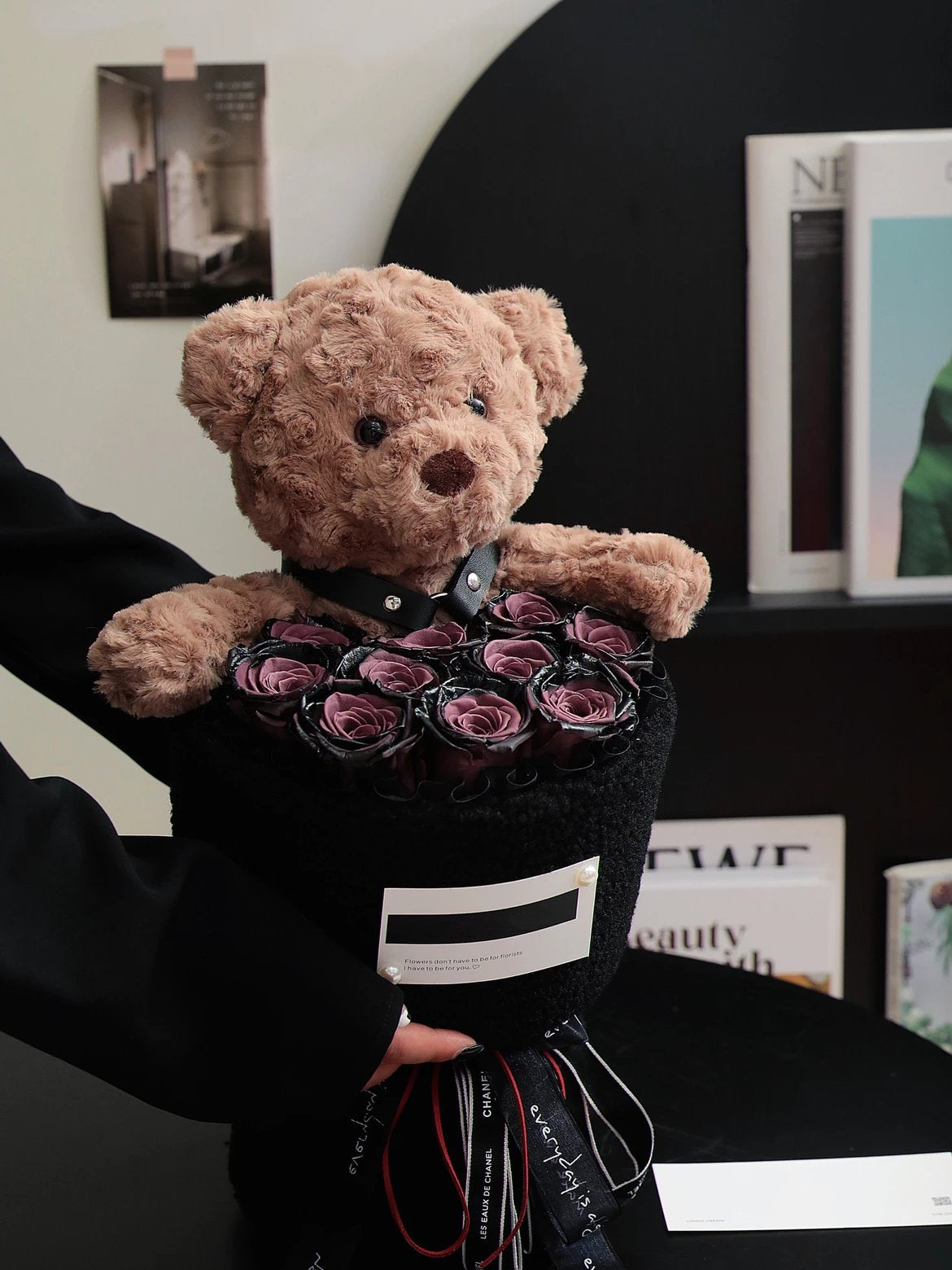 Teddy Lovers - everlasting roses