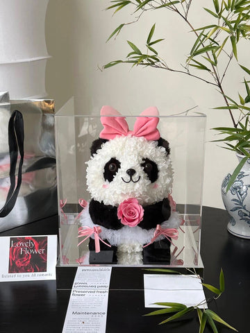 Miss Panda - everlasting flower