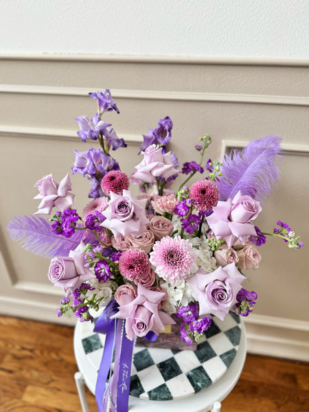 Purple Peacock