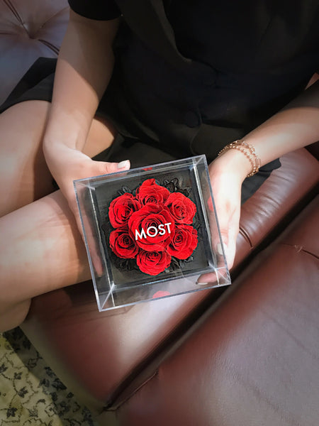 Love You Most - everlasting roses