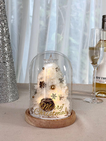 Light Up Christmas Tree - everlasting flower
