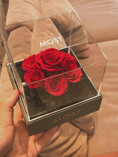 Love You Most - everlasting roses