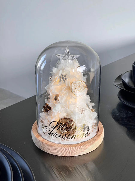 Light Up Christmas Tree - everlasting flower