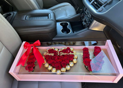 Luxury Acrylic I Heart You Box - Valentine’s Day