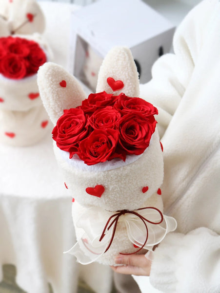 Cuddly Romance - everlasting roses