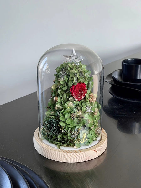 Light Up Christmas Tree - everlasting flower