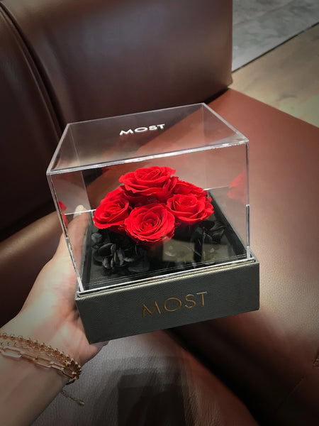 Love You Most - everlasting roses