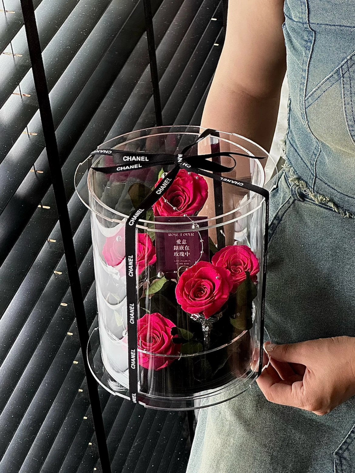 Everlasting Terrarium - everlasting roses