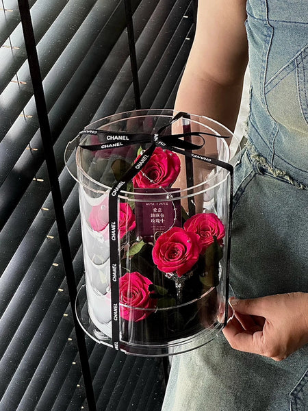 Everlasting Terrarium - everlasting roses