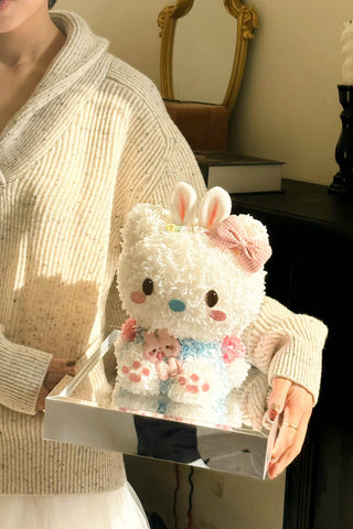 Bunny Ear Hello Kitty - everlasting flower