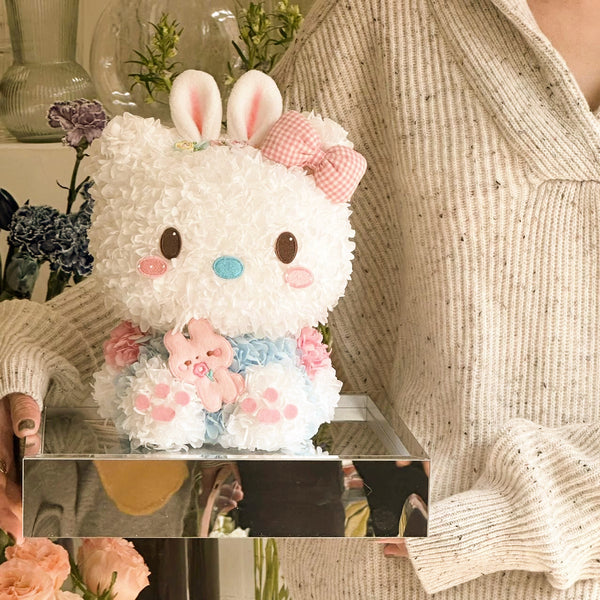Bunny Ear Hello Kitty - everlasting flower