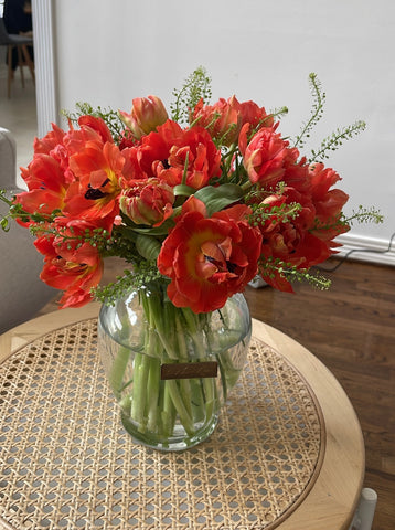 Tulips in a Vase