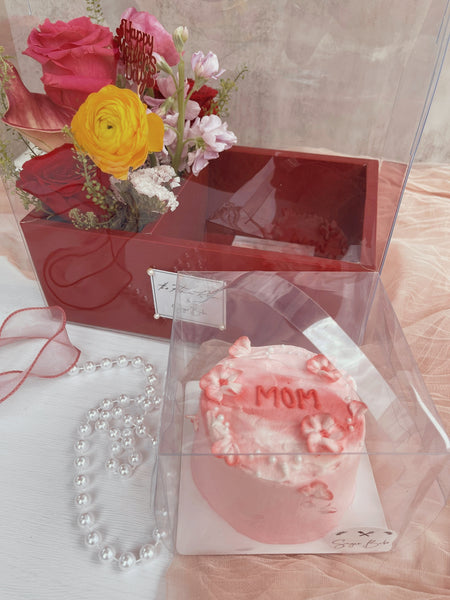 Sugarbubs x The Flower Room cake box