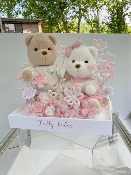 Teddy Tales - everlasting flower